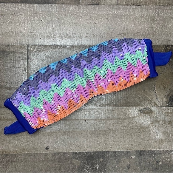 Victoria’s Secret Sequin Bandeau Bikini Top size Small - Picture 2 of 9